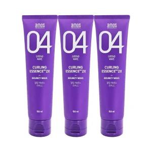 [amos] 아모스 프로페셔널 헤어 컬링 에센스 2X 150ml 3개