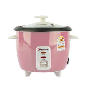 [장보리]쾌속취사 1-3인용 미니 전기밥솥 찜기 핑크