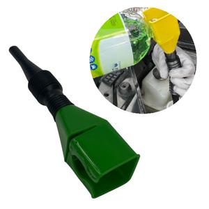 흘리지않는 자바라 급유기 주유기 기름 오일 주입기 경유 등유 깔대기 깔때기