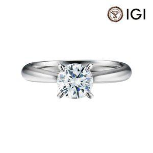 [한국금다이아몬드]연말특가 14k 1캐럿 랩 다이아몬드 반지 4프롱 IGI D VS1