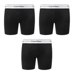 [Calvin Klein]캘빈클라인 CK 스트레치 코튼 3팩 박서 브리프 남성 팬티 블랙 NB2381A-001
