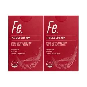 뉴트리모어 프리미엄 액상 철분제 10ml x 30포 2개 / 써클