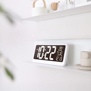 [무아스] 빅미러 LED 타이머 시계 뽀모도로 공부 수험생 타바타 온습도계