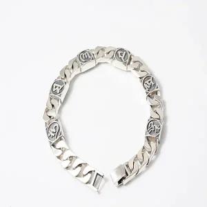 [차차실버]불교 6mm 8mm 은팔찌 남자 여자 유니크 남여공용 커플 부모님선물 아들 딸 선물 졸업