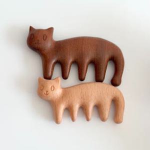 모리네 고양이 나무두피빗괄사 림프경락순환마사지