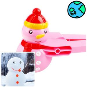 위천일 눈사람 모양 눈 뭉치기 눈틀 눈싸움 스노우볼메이커 눈오리 스노우집게 오리눈틀