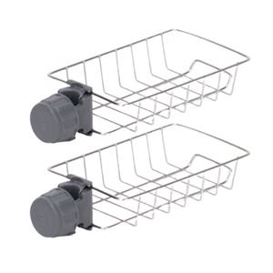 스텐 수전봉 욕실용품 받침 2개 샤워봉 비누 거치대