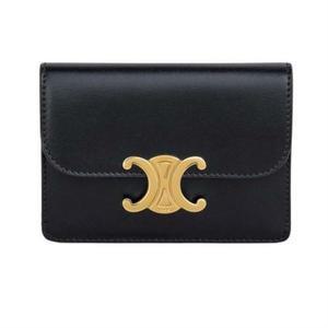 [셀린느][명품] 셀린느 플랩 트리옹프 카드 지갑 10I583 V 38NO