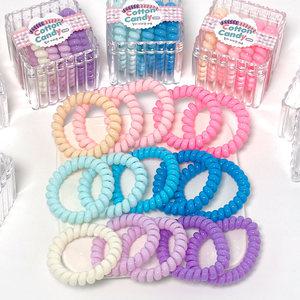 조선문방구 코튼캔디칼라머리끈세트(5p)