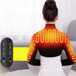 발열조끼 긴팔 어깨 찜질 온열 자켓 방한 오십견 패딩