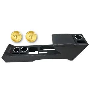 쎄아콘솔 판매 1위!! [국내유일 맞춤제작] 국내형 쎄아밴 전기차 전용 콘솔 (팔걸이+수납공간+컵홀더+휴대폰거치홀더+12V소켓+USB포트) , 세아밴 악세사