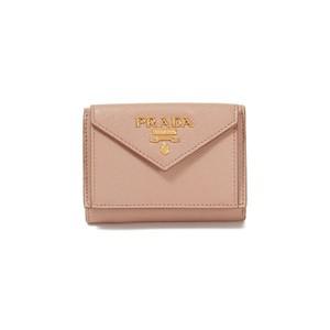 스몰 사피아노 레더 로고 반지갑 1MH021 QWA F0236