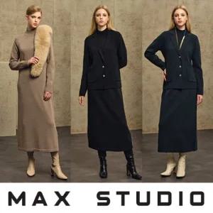 막스스튜디오 울블렌딩 원피스+재킷세트