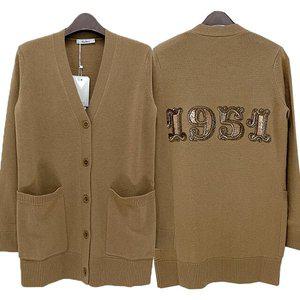 [막스마라][명품] 막스마라 24FW VILLAR 빌라르 울 캐시미어 가디건 카멜