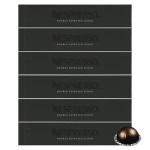 네스프레소 버츄오 캡슐 더블 에스프레소 스쿠로 10캡슐 x6개 총60개 /AWS