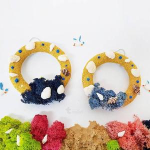 [MENOSXV5_4A]토단 식물 여름 조개 만들기-5인 세트