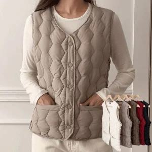 [로즈엘리]FW 단독이너 퀄팅 패딩조끼 3컬러