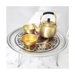 레트로 양은밥상 4종세트/ 막걸리잔 주전자 할매 시골 빈티지 감성 소품 혼술