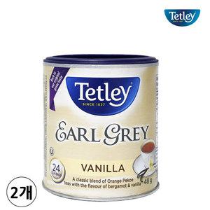 테틀리 얼그레이 바닐라 2g 24티 라운드티백 x 2개