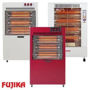 후지카 온열 난방기 전기히터 FU-1620 FU-4044 레드 아이보리 이동식난로 대형스탠드히터