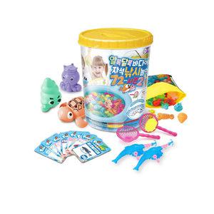 알록달록 바다어부 자석 낚시놀이 72pcs 장난감 선물