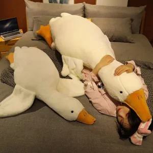 조규성 거위 오리 거위 인형 바디필로우 모찌 수면 쿠션 조규성 거위쿠션 T529-O