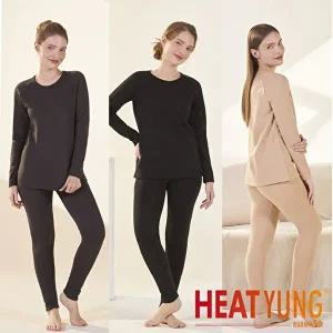 [히트융](한파격파)히트융 히트 융기모 여성 동내의 패키지(6종)