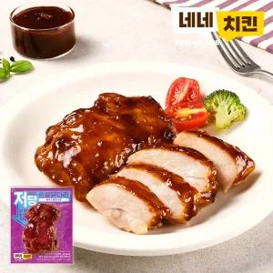 [네네치킨] 네꼬닭 저당 순살닭다리 함박스테이크맛 5팩
