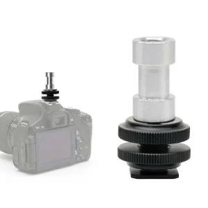 아트박스/본젠 KM-096A 카메라 핫슈 어댑터 + KM-054 스피곳 연결 어댑터