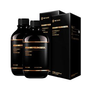 더클래스 만년설 고농축 스노우폼 카샴푸 500ml 2개