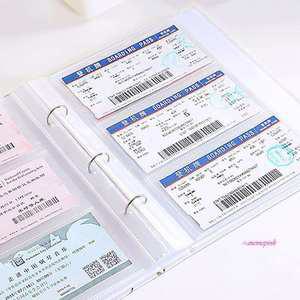 투명포토포카 4종 엽서 앨범 카드 바인더 스크랩 셀프 포토북 폴라로이드 무인양품 포카집 티켓 예쁜 포켓u