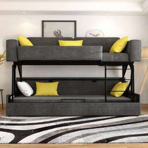 잘생쁨 소파 침대 접이식 이층 아파트 거실 패브릭 HS40715