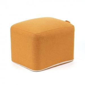 린넨 매장 카페 가게 사각형 스툴의자 실내 오렌지 대기의자 병원 40x30cm 보조의자