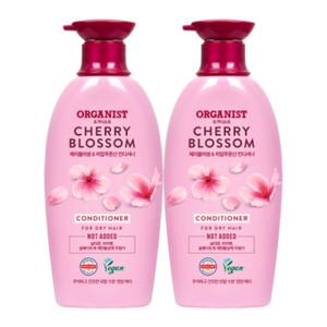 엘라스틴 오가니스트 체리블라썸 컨디셔너 500ml 2개 수분영양/비건