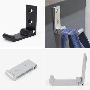 썬코 옷걸이 알루미늄 튼튼한 책상옆 벽고정 접이식 걸이후크