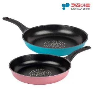 [키친아트][1+1] 키친아트 심플리 다이아몬드 5중코팅 프라이팬
