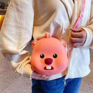 [BZJLOH5H_51CK]루피 실리콘 크로스백 캐릭터