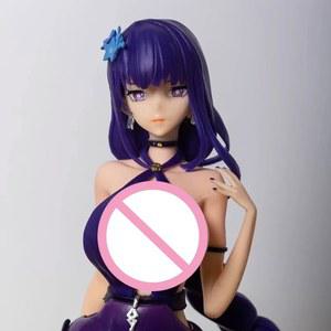 원신 임팩트 게임 피규어 라이덴 쇼군 베엘제불 디너 파티 원피스 헨타이 애니메이션 피규어, 섹시한 소녀 수집 인형 선물 장난감, 30cm
