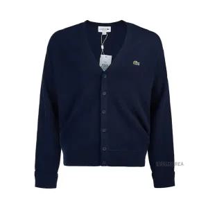 [롯데백화점]라코스테 FW24 남성 모스 스티치 가디건 AH0397 166