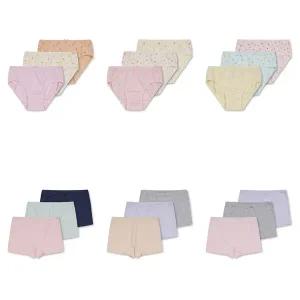 [대구백화점] [탑텐키즈]여아) 코튼 팬티세트 (3매입) (MKF5UP2001/MKF5UP2002)