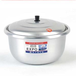 손잡이없는 대형 식당 양은 냄비 큰거 양푼 찌개 국 냄비 전골