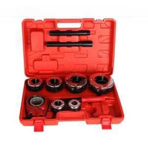 수도 파이프 나사산 스레드 배관 피팅 전동 가공기 탭 수도배관 수동 탭내기