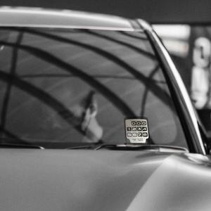 블랙스미스 사이사이 자동차 주차번호판 차량용 틈새 끼우는 전화번호판 안심번호 알림판