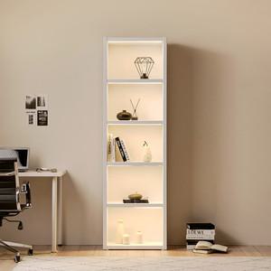 아씨방가구 제이슨 LED 조명 수납 36T 5단 책장 600