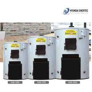 현대에너텍 HHB-2300 화목보일러 축열식 보일러 펜션 시골가정집 비용절감