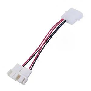 [셀러허브 패션][JHL11T2T_51BC]파워 4핀 TO 쿨러 3핀 Y분배 PWM 젠더 12V