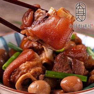 [우아한돼지] 손질 절단 미니족발 1kg