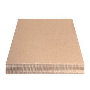 골판지 패드 1100x950 25장 B골 크라프트 평골판지 간지 뒷대지 포장 박스지 양면