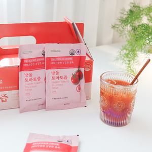국내산 생과 그대로 100% 착즙한 갈아만든 대추방울토마토즙 30포