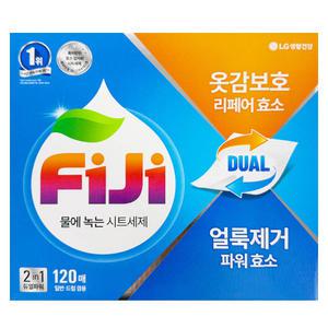 FIJI 시트형 세탁세제 120매 x 1개(드럼겸용)
